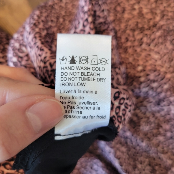 Urban Outfitters Millie Pink Black Leopard Print Button Front Mini Skirt - Picture 5 of 7